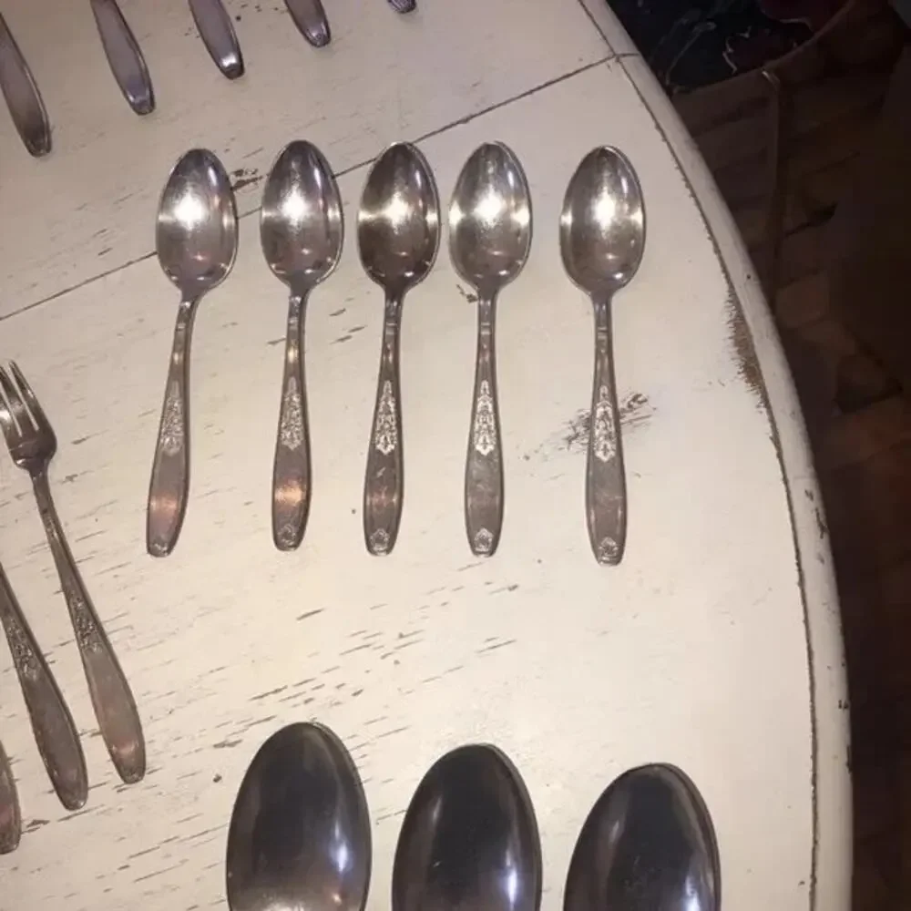 Vintage Rogers Bros 1847 Silverware Set of 60 Pieces AMBASSADOR Silverplate